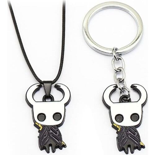 Hollow Knight Protagonist Cosplay Keychian Pendant Necklace