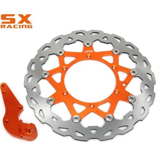 Motorcycle 320 Front Floating Brake Disc & Bracket For KTM EXC SX MX SXS MXC LC4 125 144 200 250 300 350 380 400 450 525 600 625