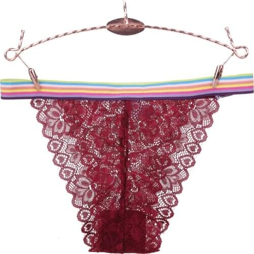 3pcs/lot Sexy Transparent Underwear Women Low Waist Court Knickers Lace Panties Lingerie Seamless Briefs Sleepwear for Women