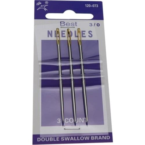 YOKOYAMA Hand Sewing Needles Home DIY Sewing Stitcher Thread Harness Craft Hand Stitch Tool DIY Household Manual Sewing Pins