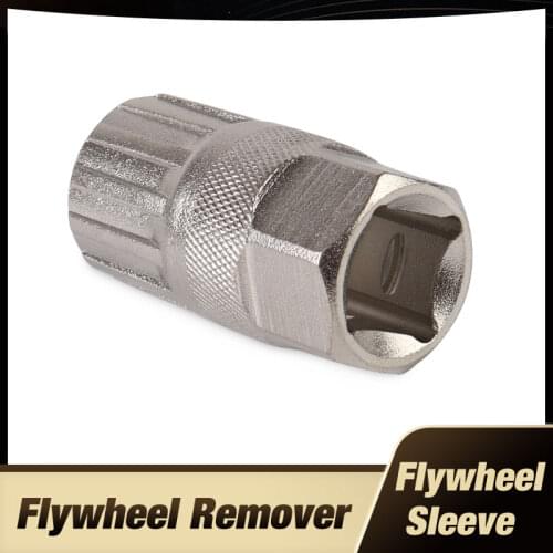 Bicycle cards fly sleeve / Freewheel flywheel remover / cassette freewheel flywheel installation tool Free shipping