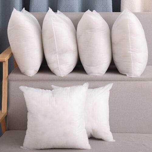 Insert Cushion White Cushion Filling For Home Decor Throw Pillow Core PP Cotton Head Cushion Insert For Car Home Decorative