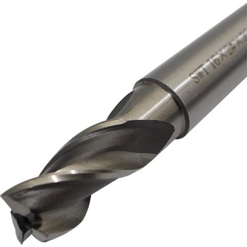 1pc K136 16 mm 3Flute HSS super hard taper shank end mill Solid Carbide Flat Mill Router Bits cnc Milling Machine Tool