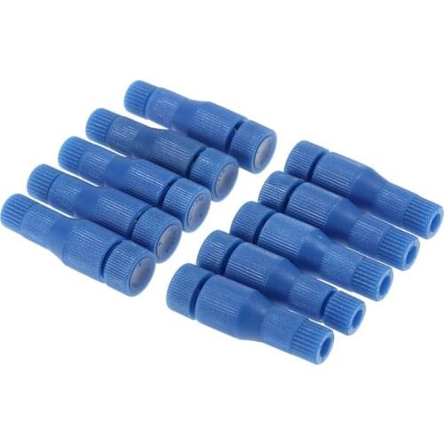 10PCS Quick Connectors 605/6 Blue16-18 Gauge Wire, Connectors Electrical Wire Terminal Connectors