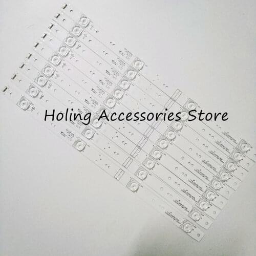 9 pcs/1 set Skyworth 43G6 Light Bar APT-LB15046 7779643000-D050 Concave lens 4 light Screen RDL430WY