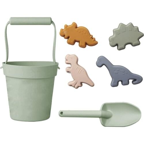 Kids Summer Beach Game Toy Digging Sand Tool Children Water Game Sandbox Children Outdoor Beach Ice Cream Bucket Model