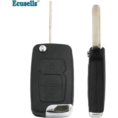 2 Buttons Flip Remote Key Shell for Geely Emgrand 7-RV EC7-RV EC715-RV EC718-RV