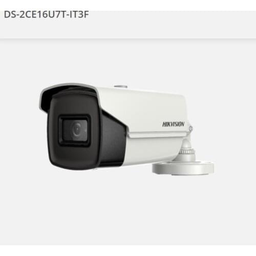 DS-2CE16U7T-IT3F HIK 8MP Ultra Low Light Fixed Bullet Turbo HD TVI Camera 4K Metal outdoor indoor Switchable TVI AHD CVI CVBS