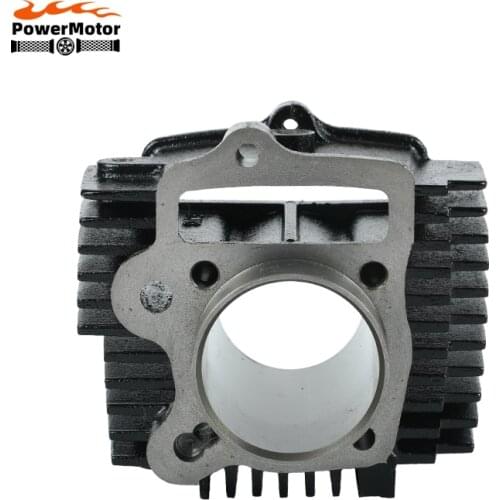 Motorcycle 52.4mm Bore Steel Cylinder for Lifan 125cc LF 125 Horizontal Engines Dirt Pit Bike Monkey Bike ATV Quad Go Kart parts