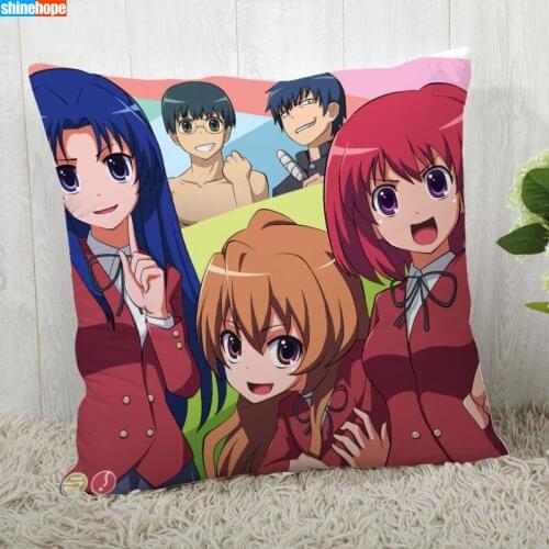 Pillow Cover Customize Toradora Pillowcase Modern Home Decorative Pillow Case 45X45cm,40X40cm