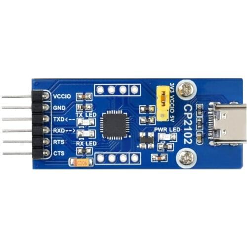 CP2102 USB UART Board Type C,USB To UART (TTL) Communication Module,USB-C Connector,Support Mac OS,Linux,Android,Windows7/8/10