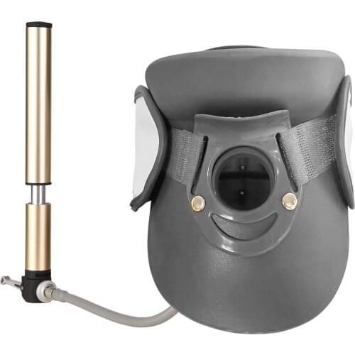 New Cervical Neck Traction Device Adjustable Neck Stretcher Collar for Improved Spine Alignment Neck Pain Relief and Support