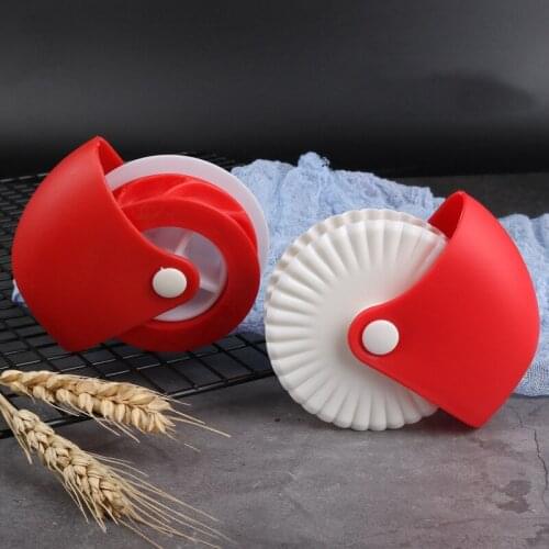 Pastry Wheel Cutter Noodle Maker Lattice Roller Docker Dough Cutter Tool Kitchen Helper DIY Dough Cutting Tool