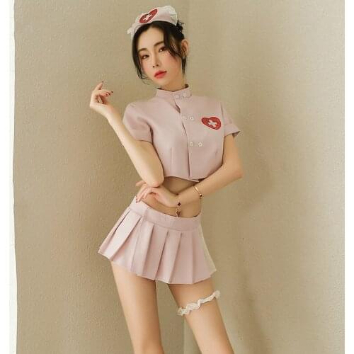 Sexy School Uniform Cosplay Costume Porno Deguisement Ecoliere Mesh Yarn Erotic Students Uniform Colegiala Sexy Lingerie Skirt