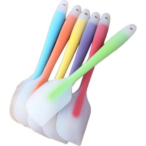 Silicone Spatula Baking Butter Scraper Cooking Cake Kitchen Utensils Cream Brush silicone