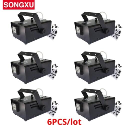 Mini 900w LED Fog Machine LED Smoke Machine DJ Equipment Stage Fogger Smoke Machine 6pcs/lot/SX-FM900