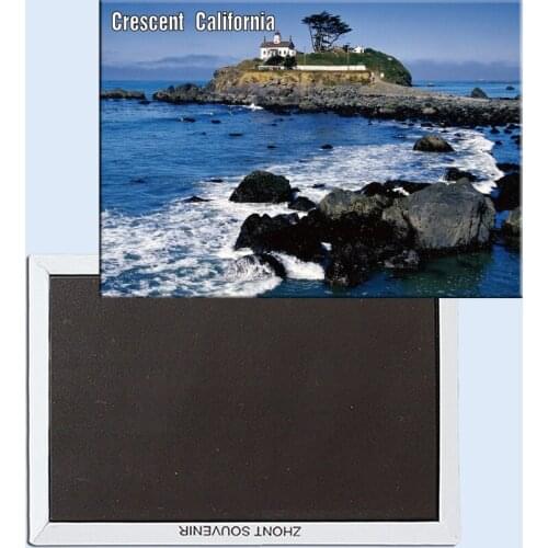 Tourist Souvenirs,Fridge Magnetic,Exquisite Gift 24557, Battery Point Lighthouse, Crescent City, California