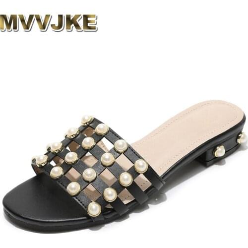 MVVJKE 2020 Summer Women Slippers Candy Color Corss Comfortable Lazy Beach Wear Women Slides Soft PU Leather Woman Shoes Size 36