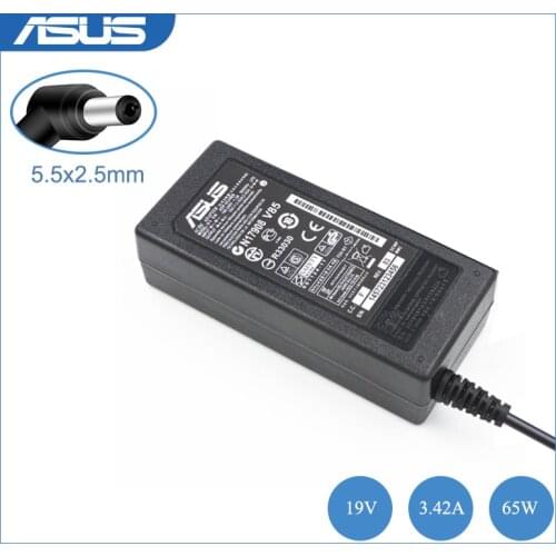 19V 3.42A 65W 5.5x2.5mm AC Adapter Power supply Charger For Asus A54C A550C TP500L S400 S600 S46C X555B A555Y A555 X552 X452EA