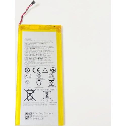 3.8V 3000mAh HG40 For Motorola Moto G5 Plus Potter XT1680 XT1681 XT1683 XT1684 XT1685 XT1686 XT1687 Battery