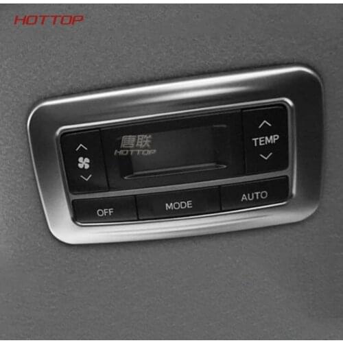 Car Rear Air Conditioner Control Panel Trims For Toyota Sienna 2011 2012 2013 2014 2015 2016 2017 2018