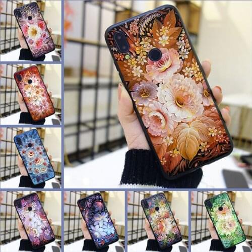 Luxury Flower Pretty Back Cover For Xiaomi Redmi Note 7 7S PRO Soft Silicone Phone Case For Xiaomi Redmi 7 7A K20 PRO GO Y2 Y3