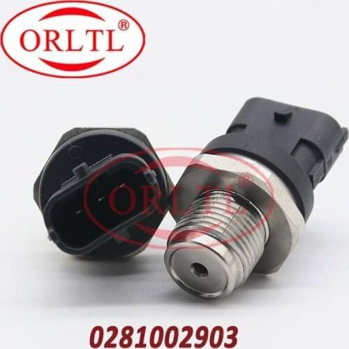Fuel Rail Pressure Sensor 0281002903 0 281 002 903 For Cumm ins V0lv0 Iveco Man Fi at Jack Renault 1800bar