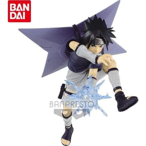 NARUTO Shuriken Uchiha Sasuke Anime Action Figure Collection Hand-Model Toys Ornaments Gifts for Children