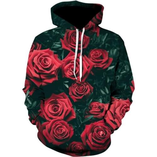 Retro flower 3D Printed hoodie Funny style Sweatshirt high quality hoodies Personality Casual Hooded Pullover harajuku coat Tops
