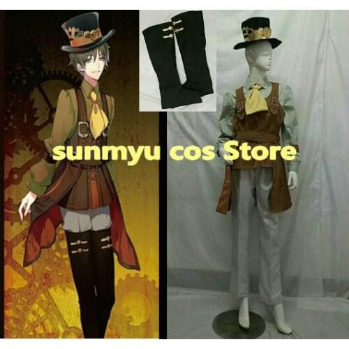 Tsukiuta THE ANIMATION September Nagatuki Yoru Cosplay Costume,Size customizable,Halloween