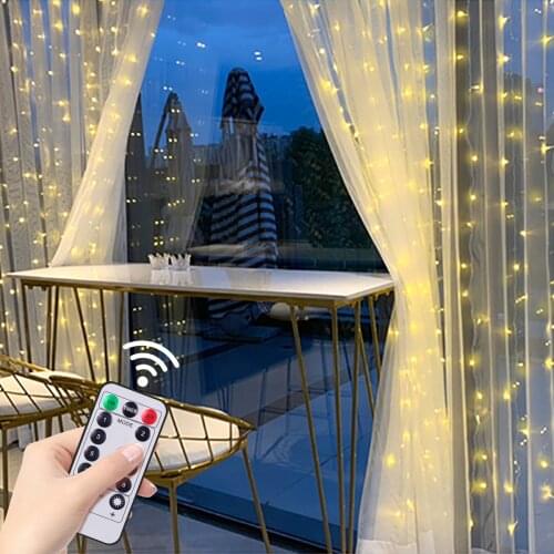MALITAI LED Garland Curtains