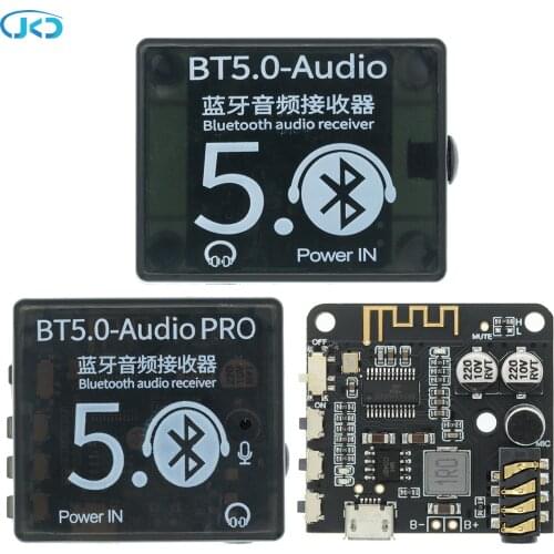 Mini Bluetooth 5.0 Decoder Board Audio Receiver BT5.0 PRO MP3 Lossless Player Wireless Stereo Music Amplifier Module With Case
