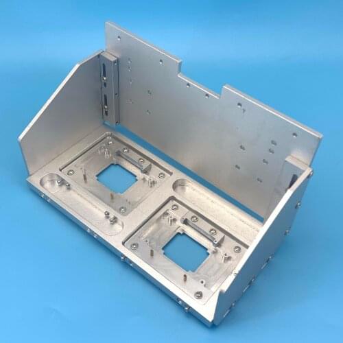 Old machine dx5 dx7 head machine Upgrade to XP600 two head carriage XP600 two head plate 120mm spece