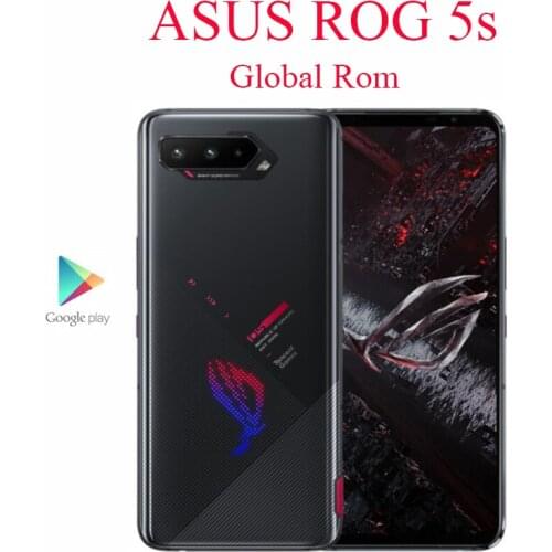 Official New Original Asus ROG 3 5G Cell Phone Snapdragon 865/865 Plus NFC 6.59‘’ 144HZ Refresh Rate AMOLED 6000mAh 64MP Camera