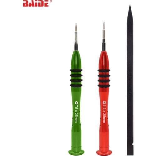 Baide Precision 1.2mm P5 Pentalobe T5 Torx Screwdriver for Apple Macbook Air / Pro with Retina Display Laptop Repair Tools Set