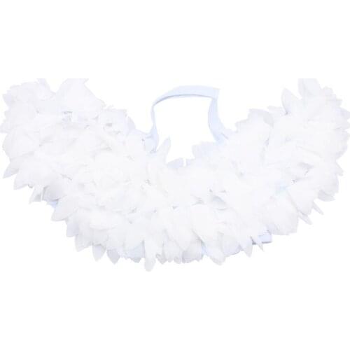 S Code Christmas Pet Decoration Pet Back Decoration Angel Wings Simulation Wings Pet Holiday Costume