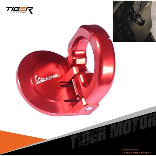 For Piaggio Vespa GTS 300 300ie GTS300 Aluminum Scooter Foldable Helmet Lock Hook