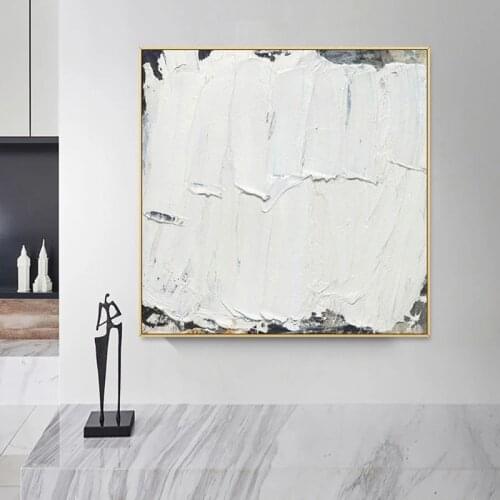 Modern Abstract Three Dimensional Handmade Oil Painting Designer European Style Porch Model Room Hanging Art Painting No Frame