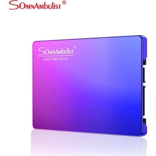Gradient blue purple SSD solid state drive 480G desktop computer 240G notebook high-speed 2t solid state drive 120g 60g