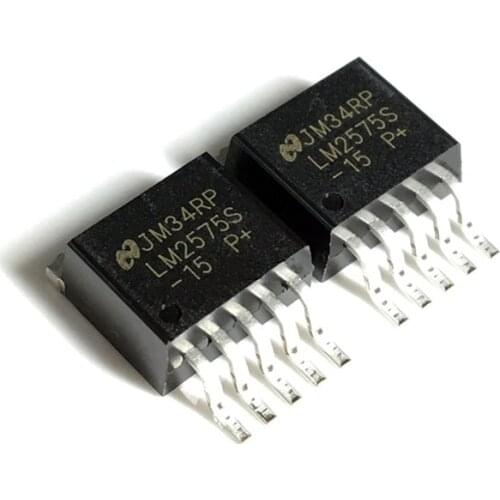 10Pcs LM2575S-15 or LM2575D2T-15 or LM2575-15IKTT TO-263 1A 15V Voltage Regulator
