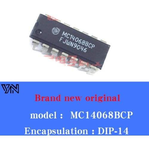 10/pcs Lot MC14068BCP new imported dual in-line IC chip electronic components integrated circuit DIP-14