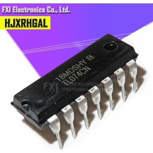 10PCS TL074CN DIP14 TL074 DIP New original