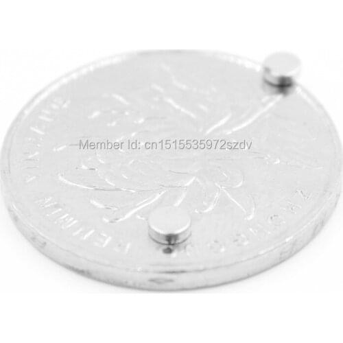 100pcs Strong Round Dia 3mm x 1mm N35 Rare Earth Neodymium Magnet Art Craft Fridge 3x1mm