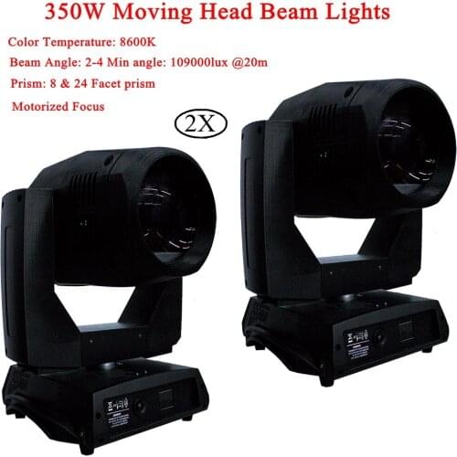 2Pcs/Lot Beam Wash 17R Moving Head Light 350w Linear Beam Moving Head DMX512 Channel Disco DJ Party Bar Laser Stage Lighting