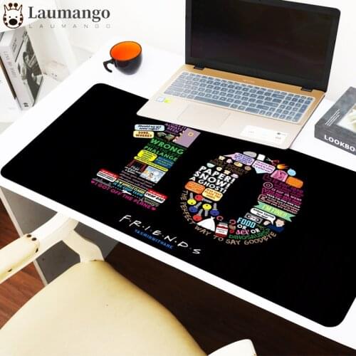 Keyboards Accessories Computer Mat Friends Tv Show Mouse Pad Gamer Gaming Pc Gamer Big Mousepad Xxl Xl Deskpad Table Pads