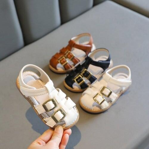 Children Shoes Girls Princess Shoes Fashion Trend Boys Sandals Kids Casual Sandals Summer New Soft Non-slip Sandals E969