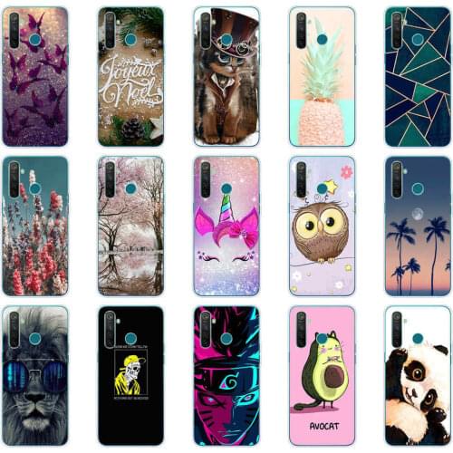 For OPPO Realme 5 Case Silicone soft Phone cases For OPPO Realme 5 Pro coque Case On Realme5 5Pro TPU Back Cover shell bumper