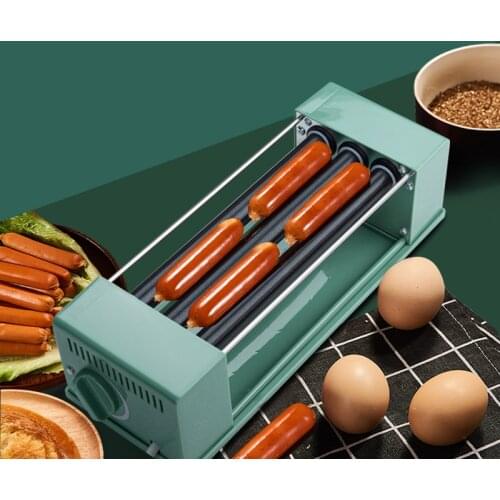 JRM0336 Household Sausage Machine Mini Automatic BBQ Sausage Hot Dog Machine Commercial Home Appliances Breakfast Machine
