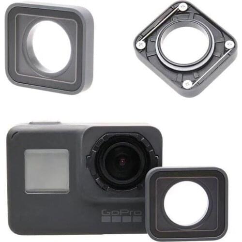 Go pro Hero5 6 Black Len Cap Ring For Gopro Replacement UV Lens Ring Repair Case Cover Frame For Gopro Hero 5 6 Hero5 Camera