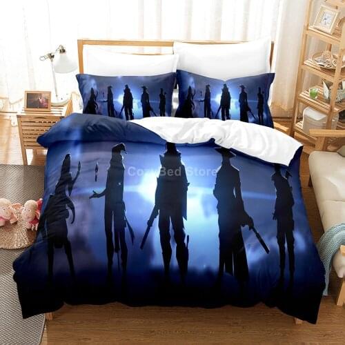 Game Valorant Kids Bedding Set 3d Duvet Cover Sets Comforter Bed Linen Twin Queen King Single Size Fashion Luxury Cartoon Adult